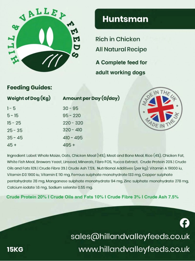 Huntsman 20 Rich in Chicken